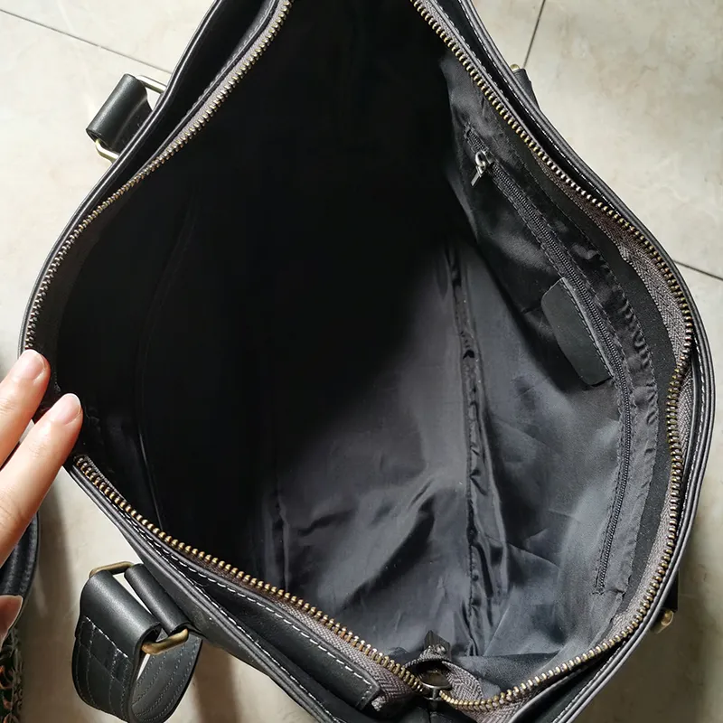 handbag interior lining color