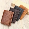 handmade leather wallets