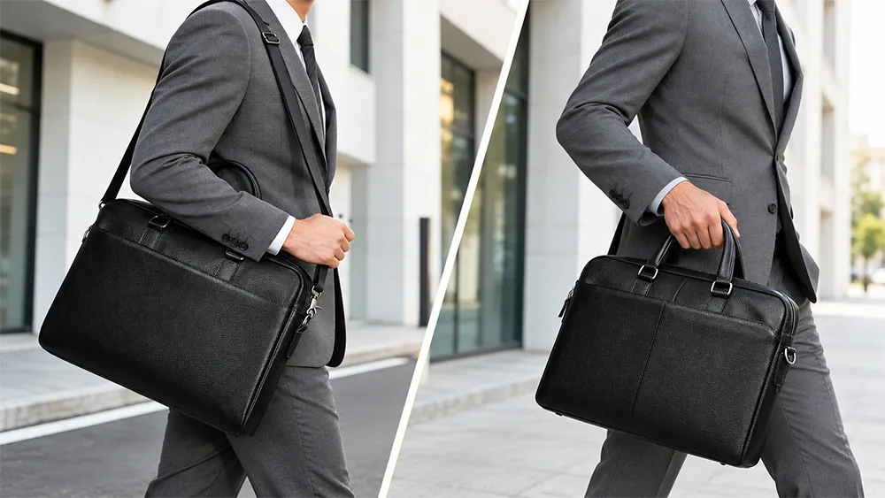 wholesale leather work bags